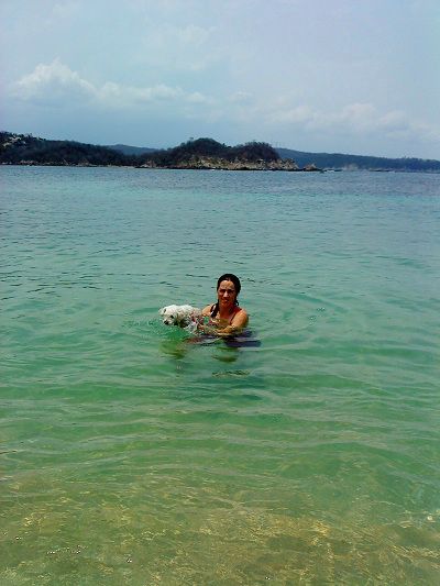 huatulco oaxaca mexico pata de perro mar